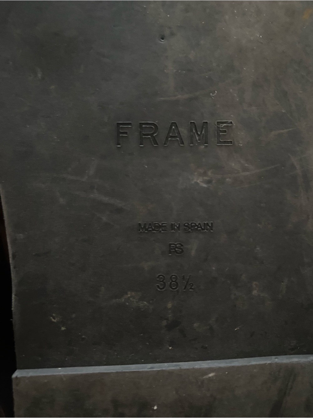 Frame leather slides - Picture 4 of 4